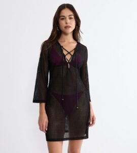 Beach MyWear Crochet Short Dress