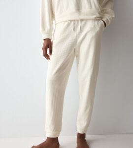 Velour Rib Trousers