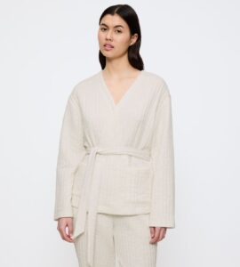 Cozy Comfort Robe Top Quilted